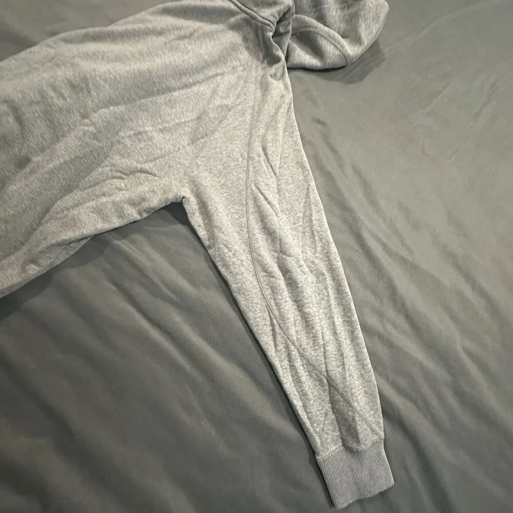 Air Jordan Hoodie Mens 2XL Full Zip Jumpman Logo Gray Fleece Mock Neck